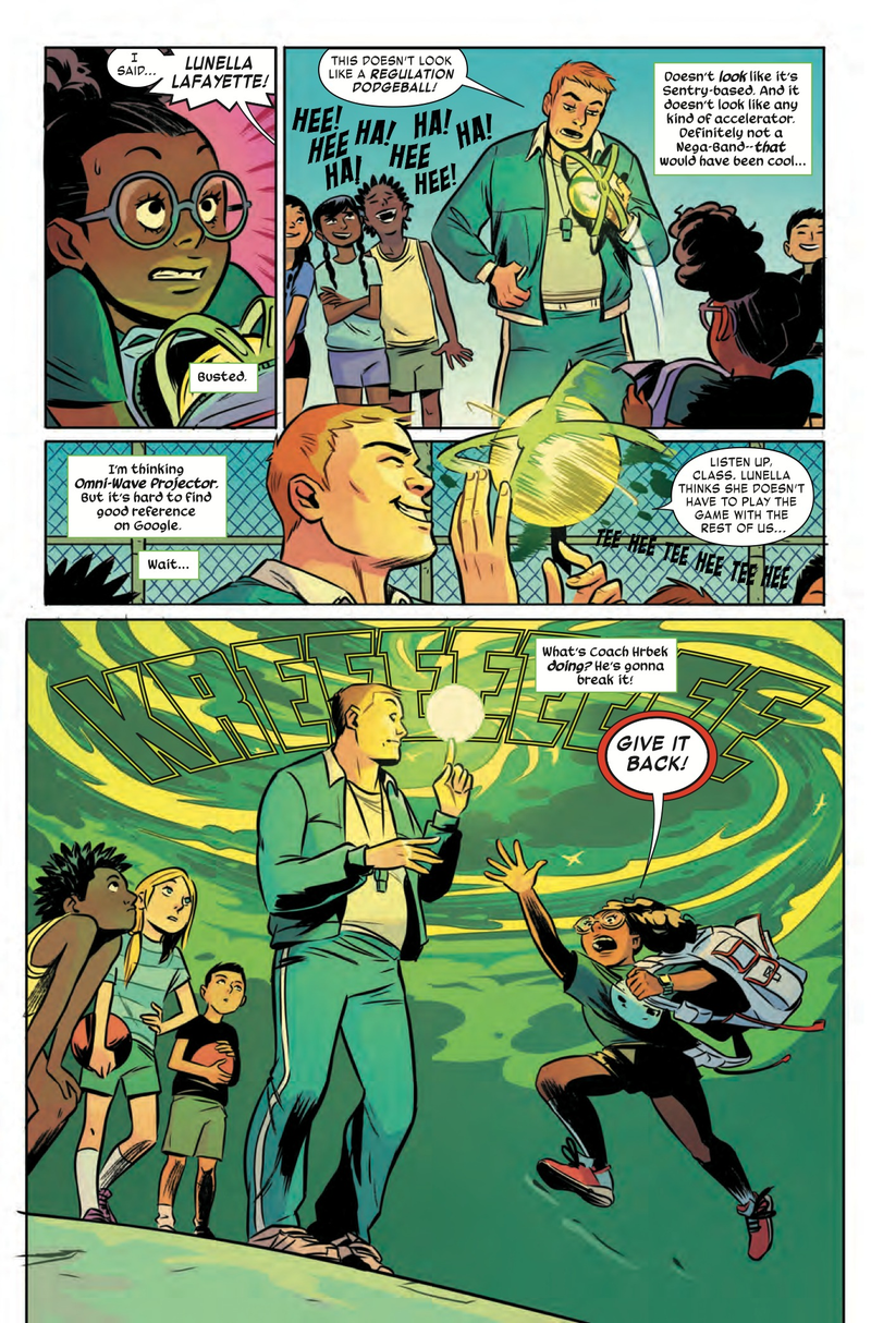 Illustration for article titled Exclusive Marvel preview: The playground gets prehistoric in Moon Girl & Devil Dinosaur